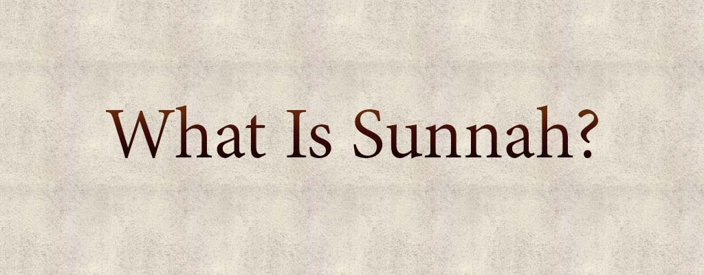 What is Sunnah